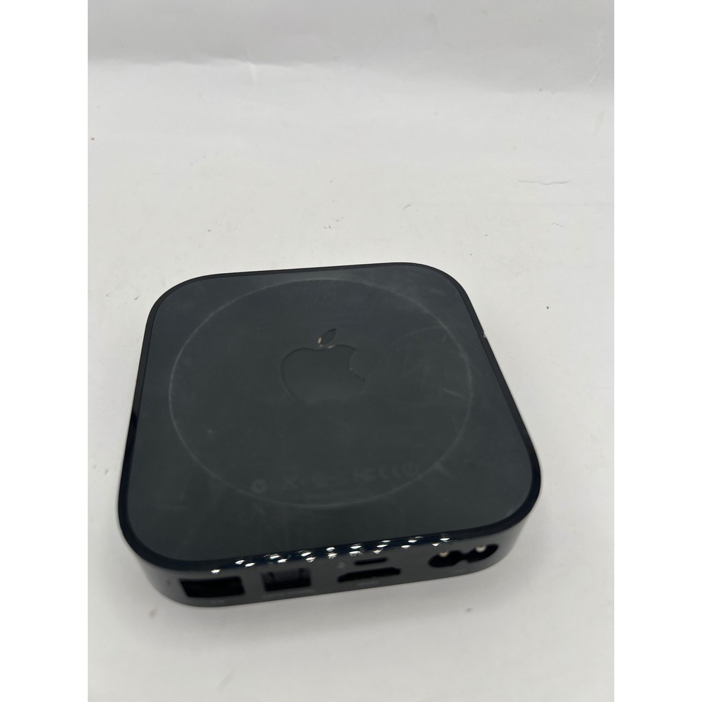 Apple TV 3rd Generation Black Media Streamer Model A1469 EMC 2633 untested - Picture 2 of 5